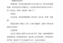 国内坐飞机需要注意什么事项(乘坐飞机注意事项及携带物品规定最新)